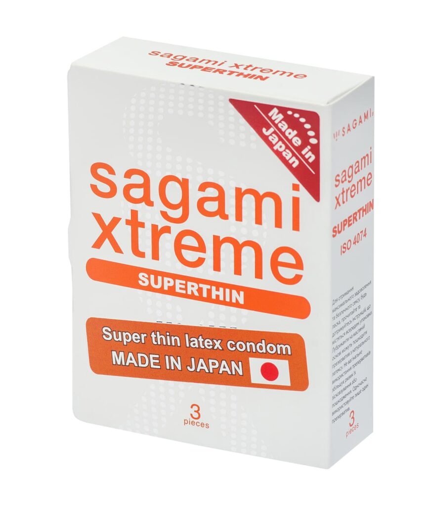 Презервативы Sagami Xtreme Superthin ультратонкие 3шт